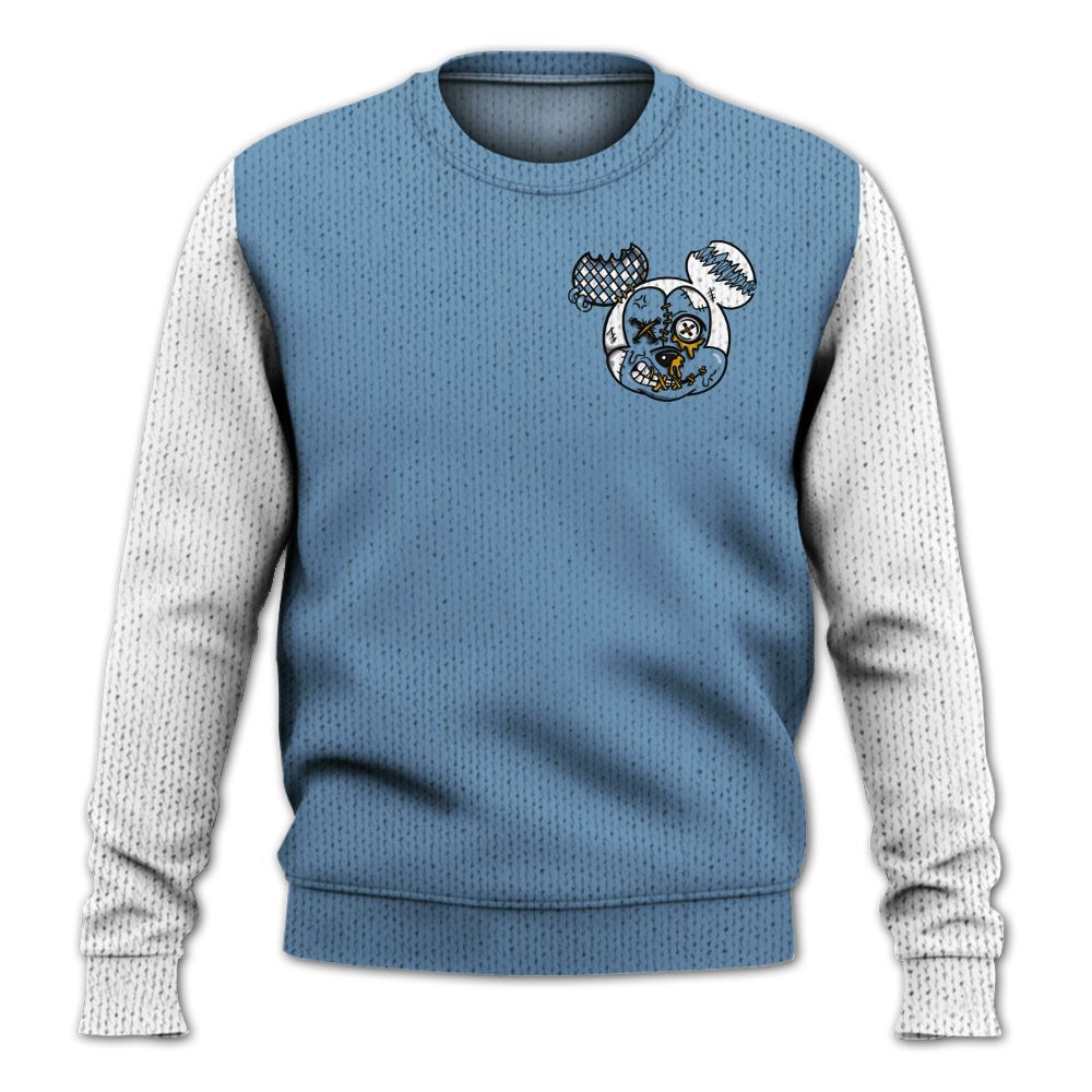 Knitted Sweater To Match High OG First In Flight 1s, Custom Name Got Em Drip