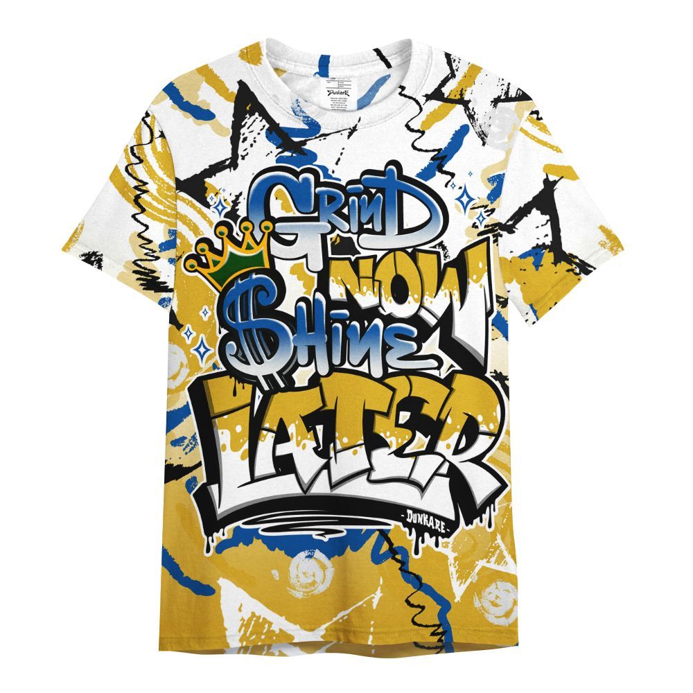 Shirt To Match High Laney 1s - Grind Shine Later Drip All Over Print