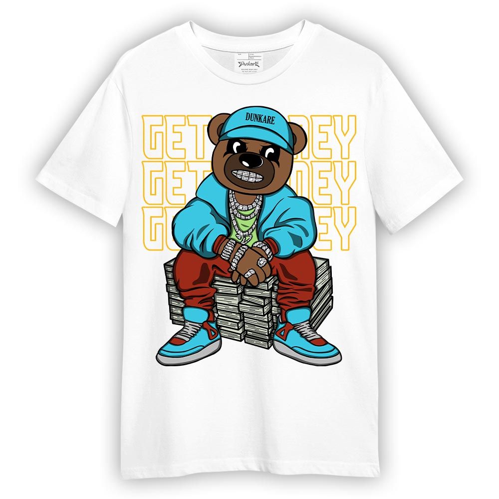 Shirt To Match SB Dunk Di'Orr Greenwood - Get Money Bear Shirt Unisex