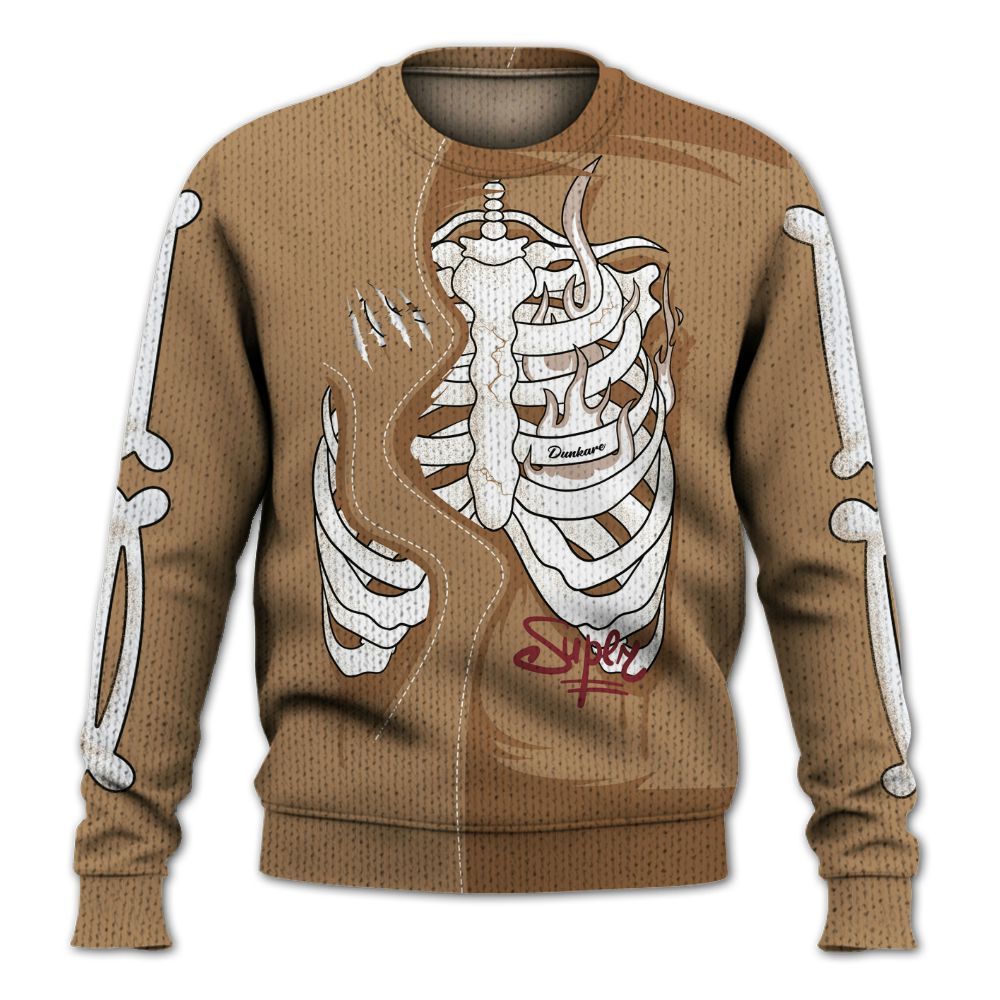 Knitted Sweater To Match Kobe 4 Gold Medal - It's The Kick For Me