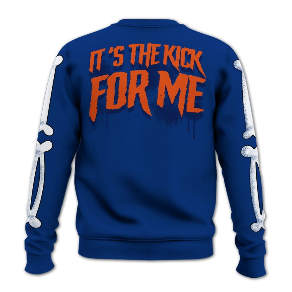 Sweatshirt To Match Mid Knicks 1s - It's The Kick For Me All Over Print
