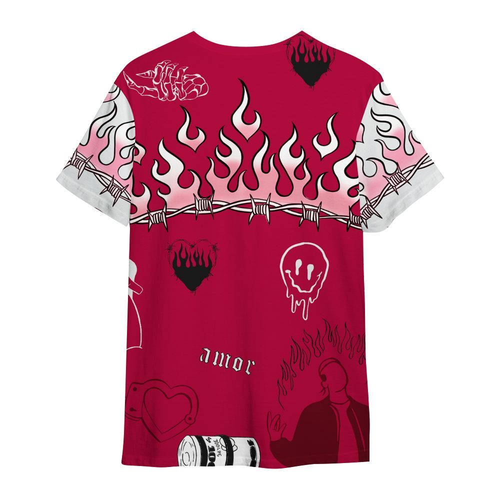 Shirt To Match Retro Chicago 2s - Snake Trust No One All Over Print