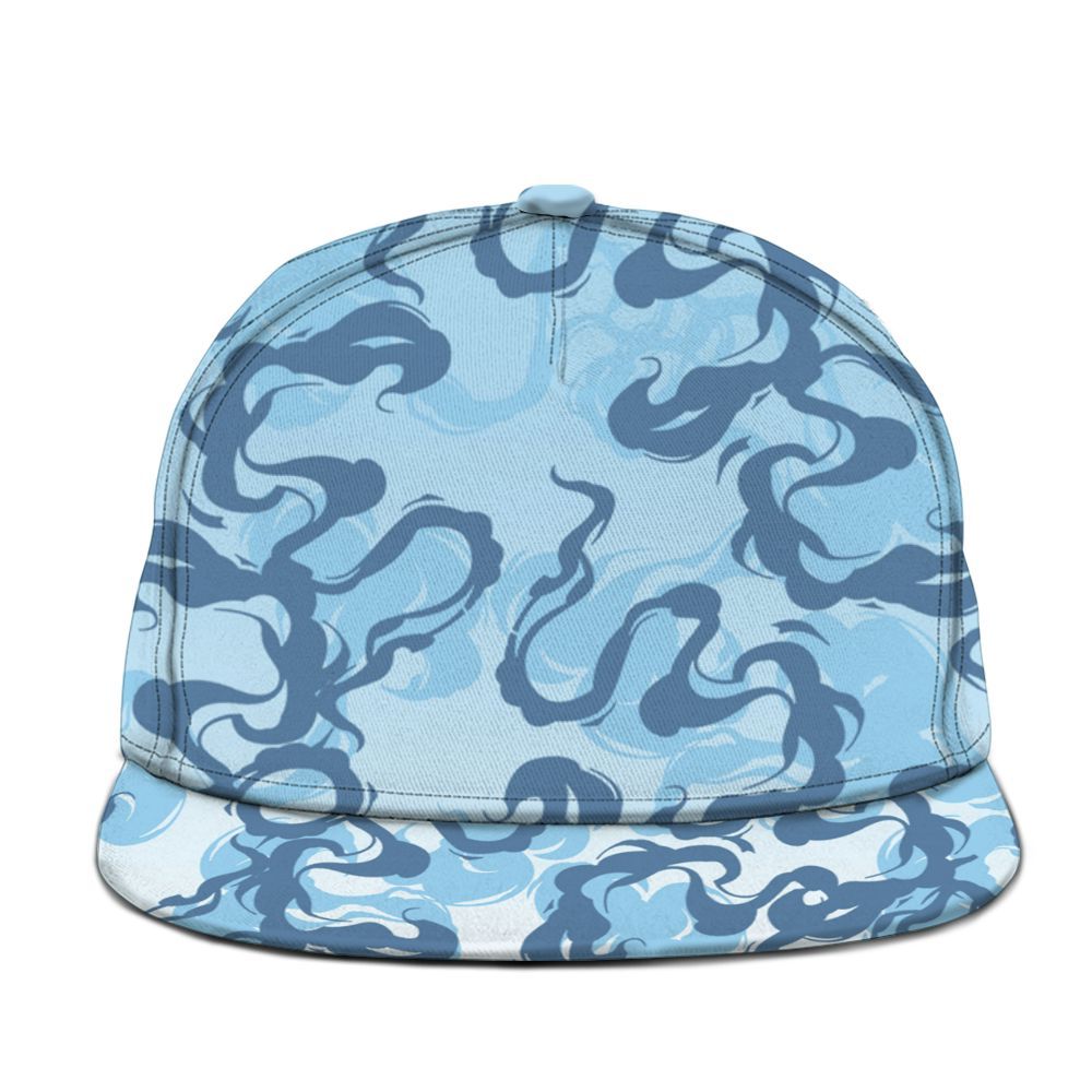 Snapback To Match Legend Blue 11s - Color Smoke Graphic