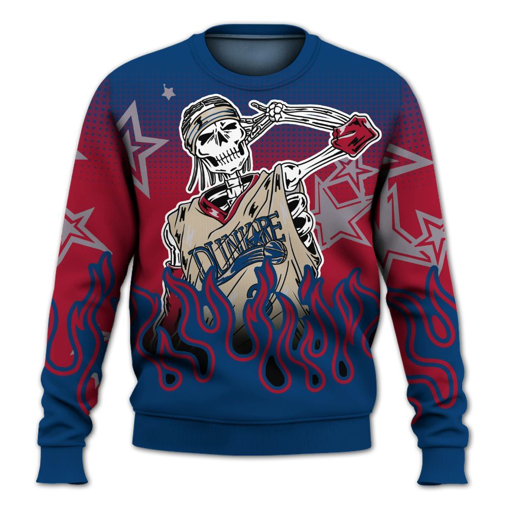 Sweatshirt To Match Rare Air 4s - Allen Answer Unique Fire Custom Name All Over Print