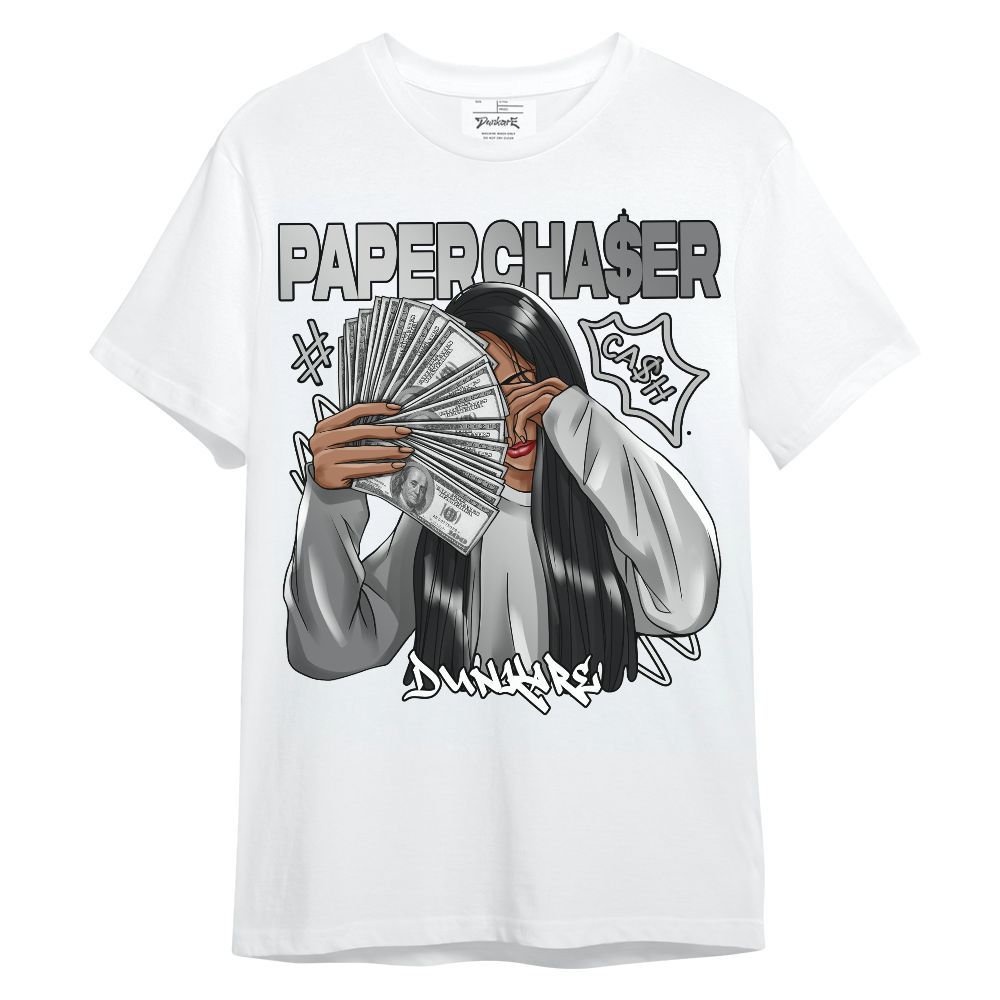 Shirt To Match Metallic Silver 14s - PaperChase Unqiue Unisex Shirt