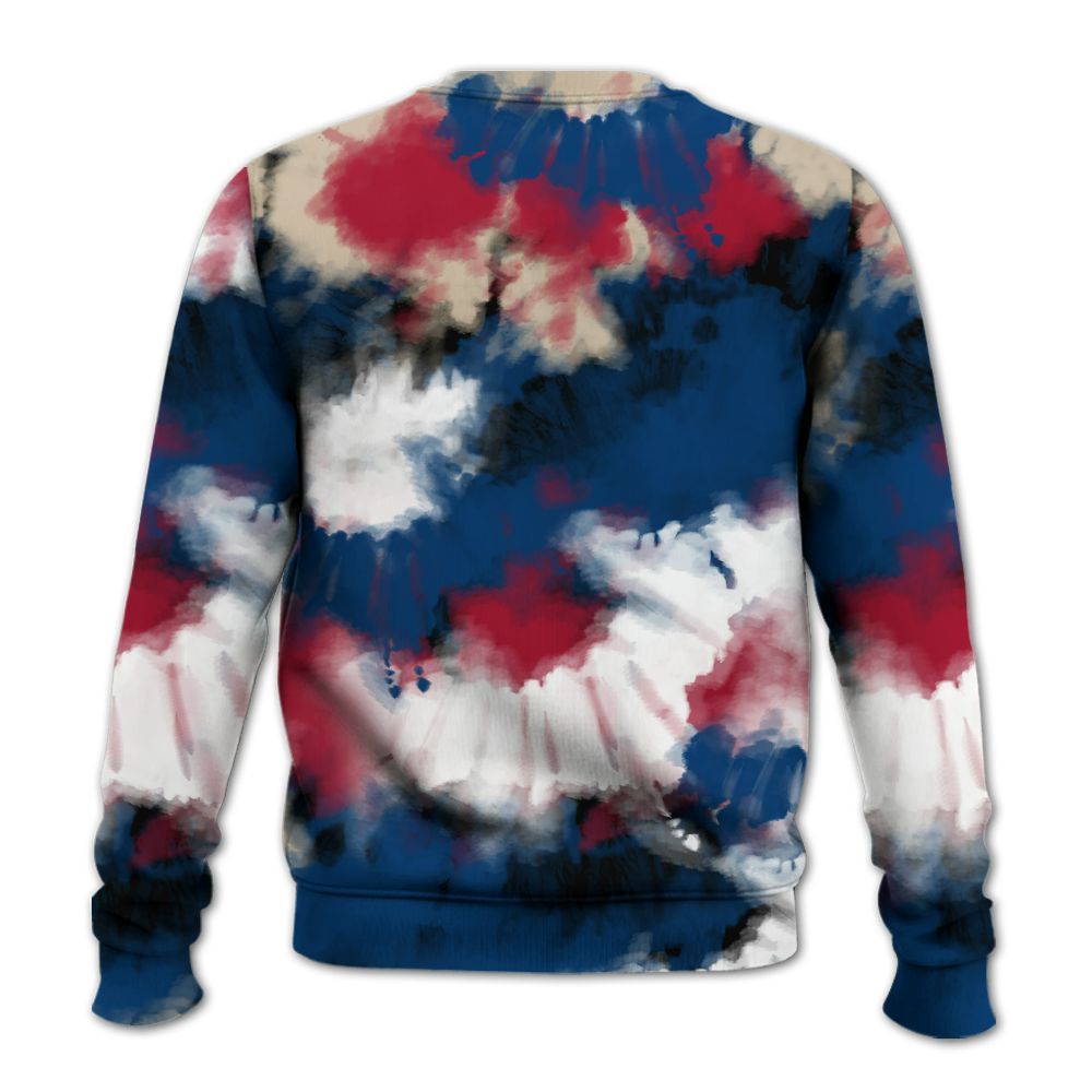 Sweatshirt To Match Rare Air 4s - Tie Dye FK Around Find Out All Over Print