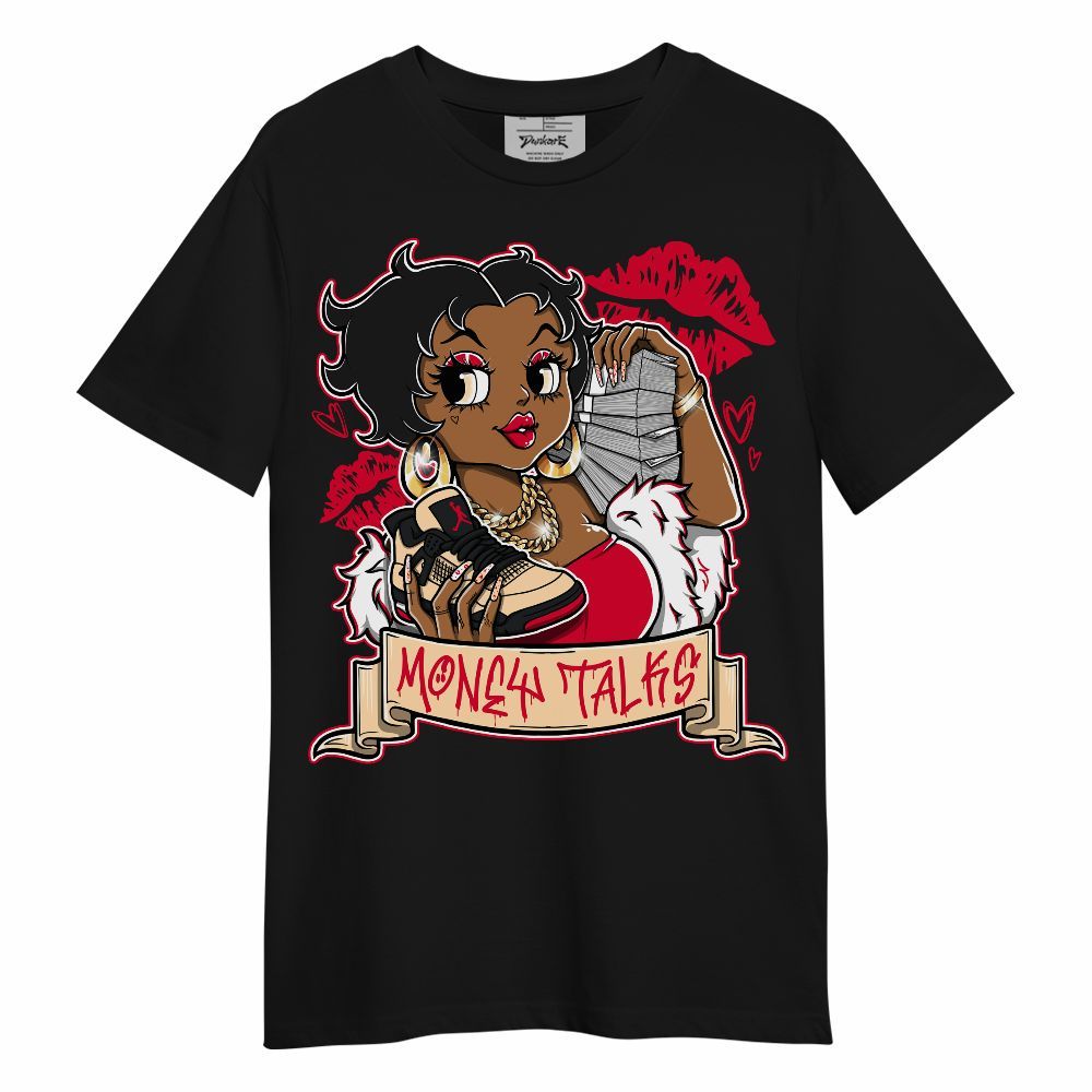 Shirt To Match Retro Pizza GS 4s - Moneys Talks Girl Graphic