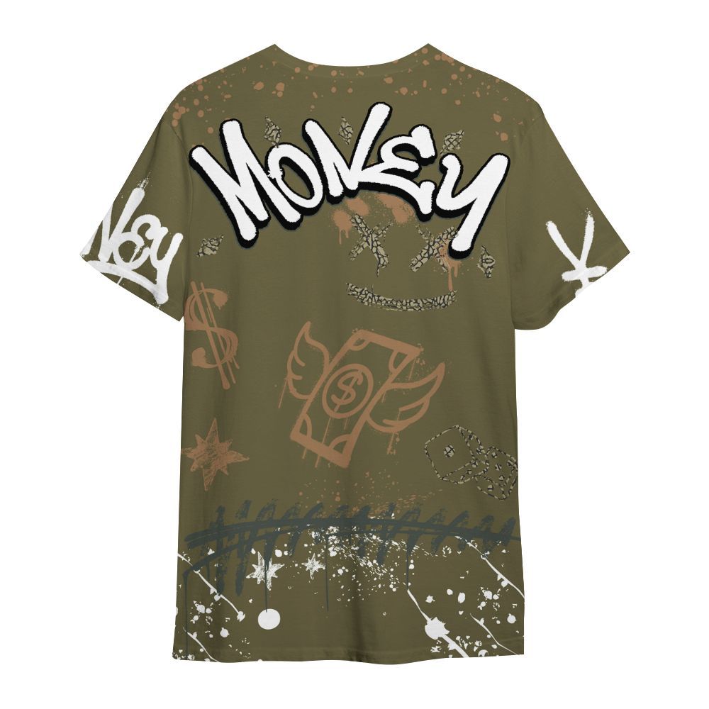 Shirt To Match Retro Family Affair 3s - Everybody Paid In Full Crayon All Over Print