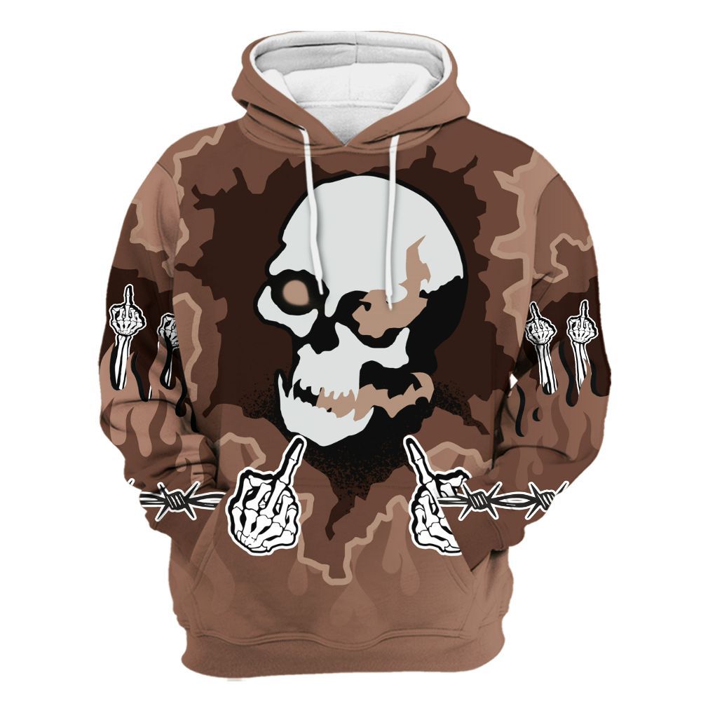 Hoodie To Match KD 4 Christmas - F Around Find Out Graphic Trapped All Over Print