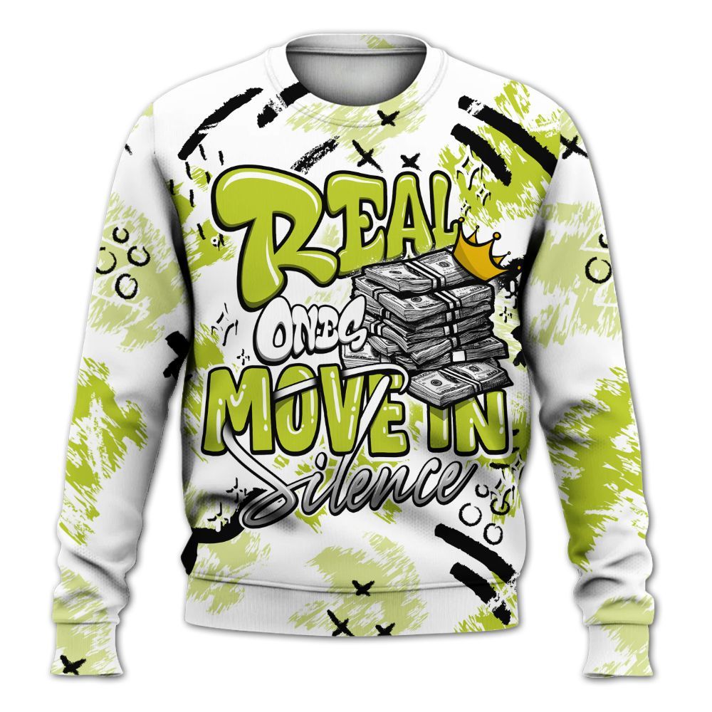 Sweatshirt To Match Bright Cactus 13s - Real Ones Move In Streetwear All Over Print