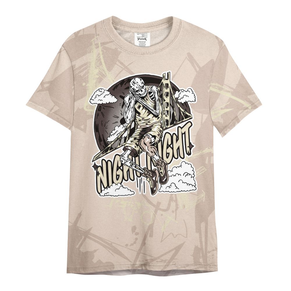 Shirt To Match A Ma Maniere X Fossil Stone 4s - Seeya Sk Messyz All Over Print