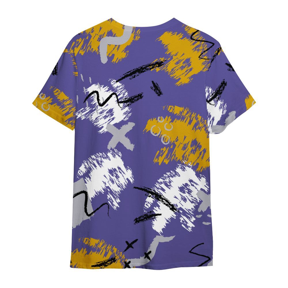 Shirt To Match Lakeshow 4s - Hustle Grind Pray Graphic Street Style All Over Print
