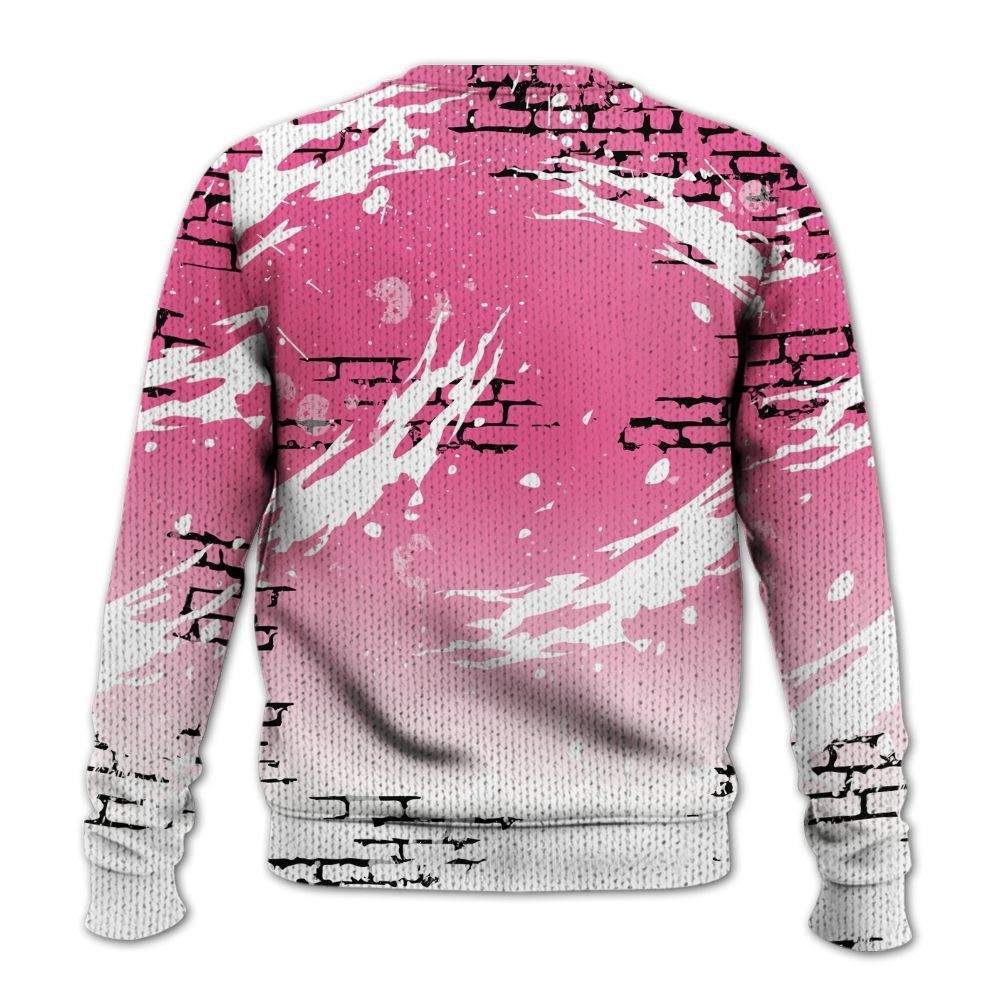 Knitted Sweater To Match Air Max SNDR Hyper Pink - Values Of Loyalty Drip