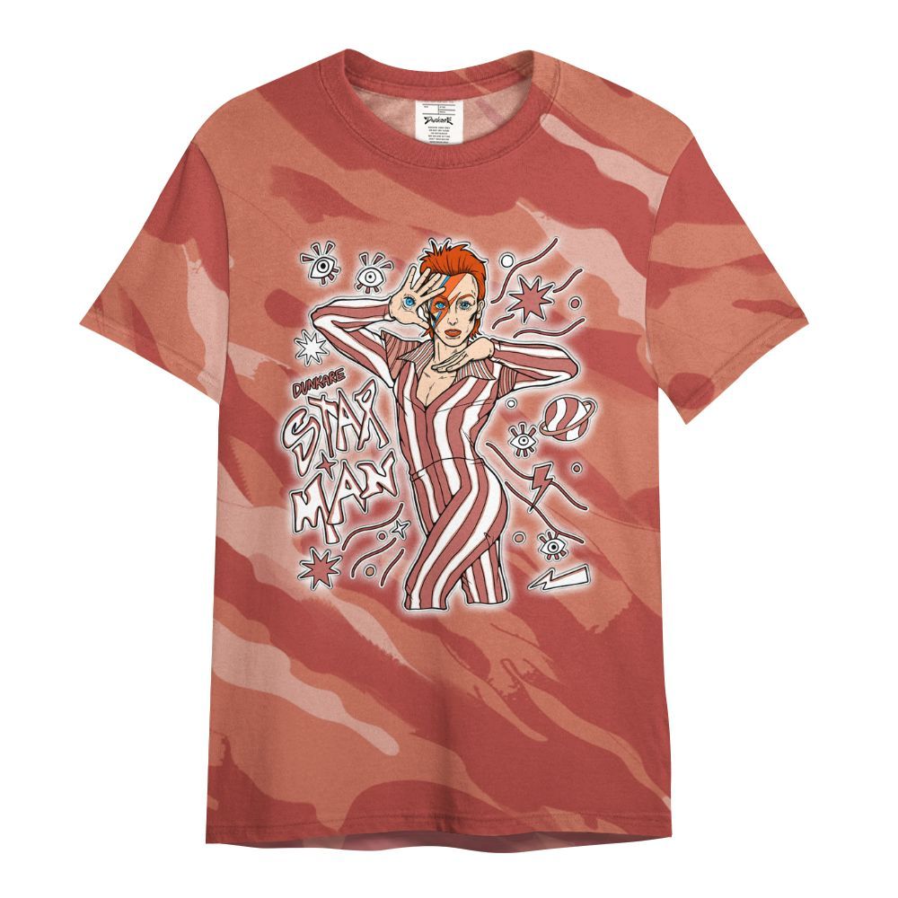 Shirt To Match Dune Red 13s - Starmans Graphics Colored All Over Print