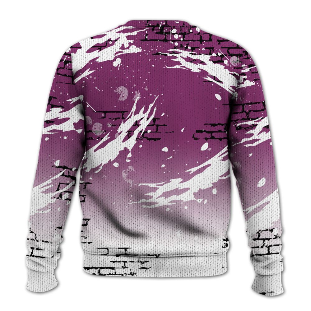 Knitted Sweater To Match Air Max Sunder Gore Tex Bold Berry - Values Of Loyalty Drip