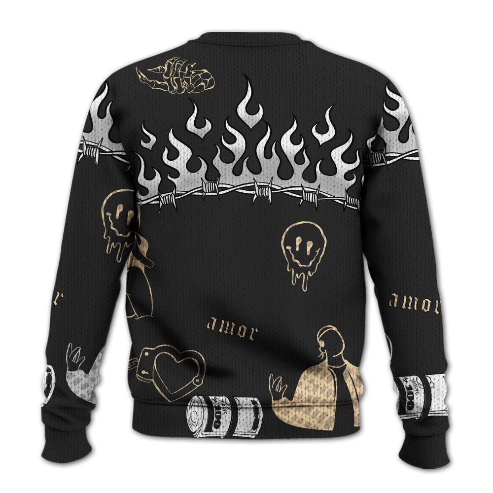 Knitted Sweater To Match Kobe 9 EM Mambacita - Snake Trust No One