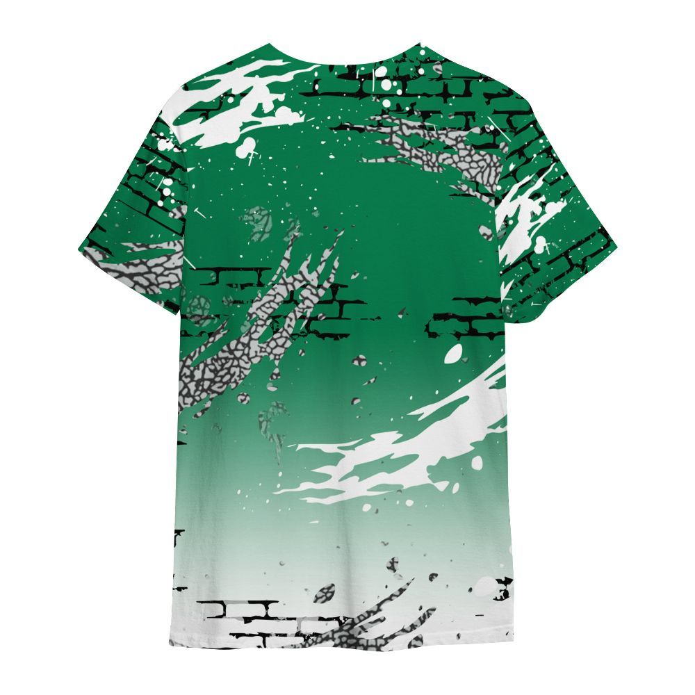 Shirt To Match Pine Green 3s - Values Of Loyalty Drip All Over Print