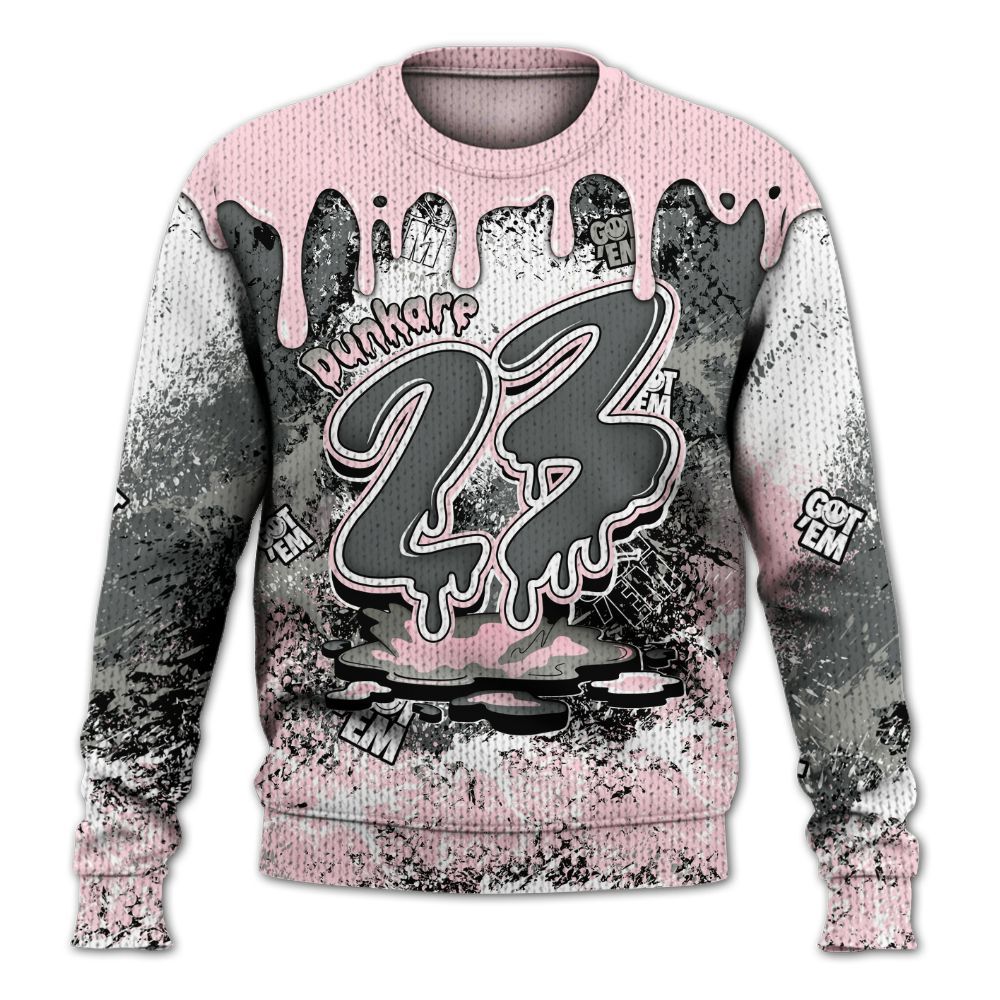 Sweater To Match Air Max 95 Pink Foam 2025 - Dripping 23 Drip Graphic