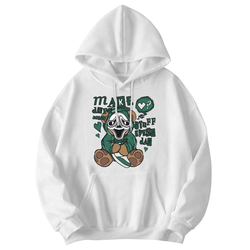 Sweatshirt To Match Oxidized Green 4s - Make Dopes Bear Graphic