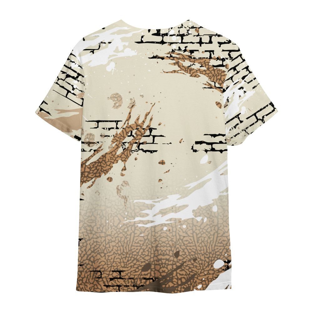 Shirt To Match Orewood Brown 3s - Values Of Loyalty Drip All Over Print