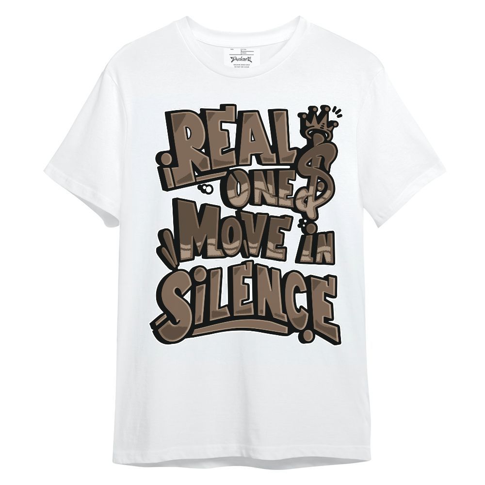 Shirt To Match Dark Mocha Jack - Ones Move In Silence Graphic Unisex Shirt