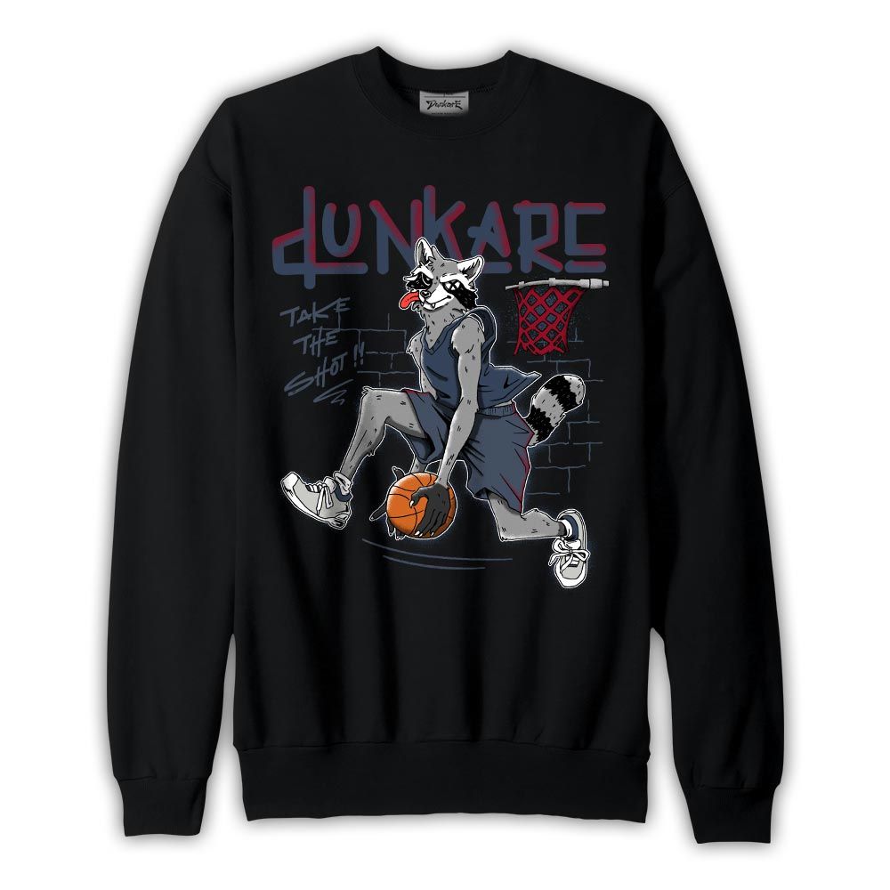 Sweatshirt To match Retro Olympic 6s Sweatshirt - Basketball Raccoon Graphic