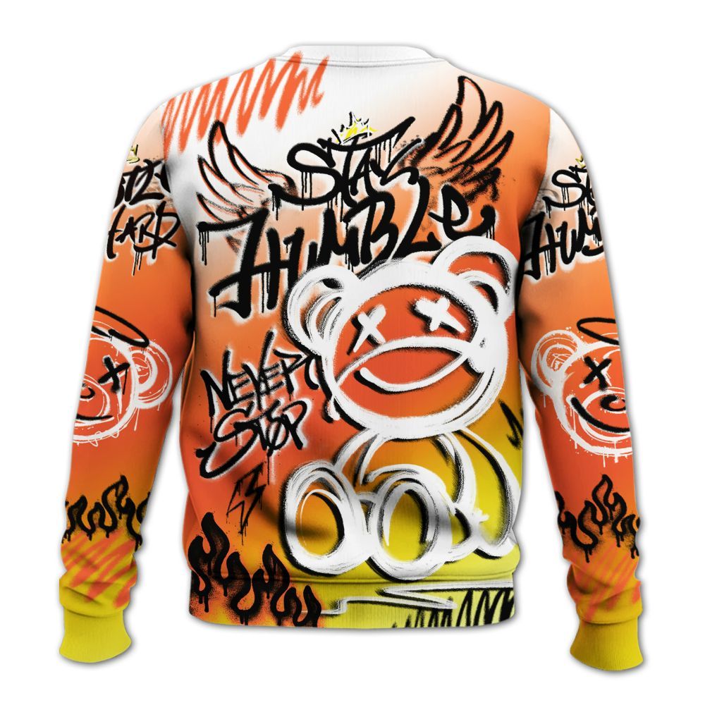 Sweatshirt To Match Dunk High Candy Corn - Humble Drip Streetwear Graffity All Over Print