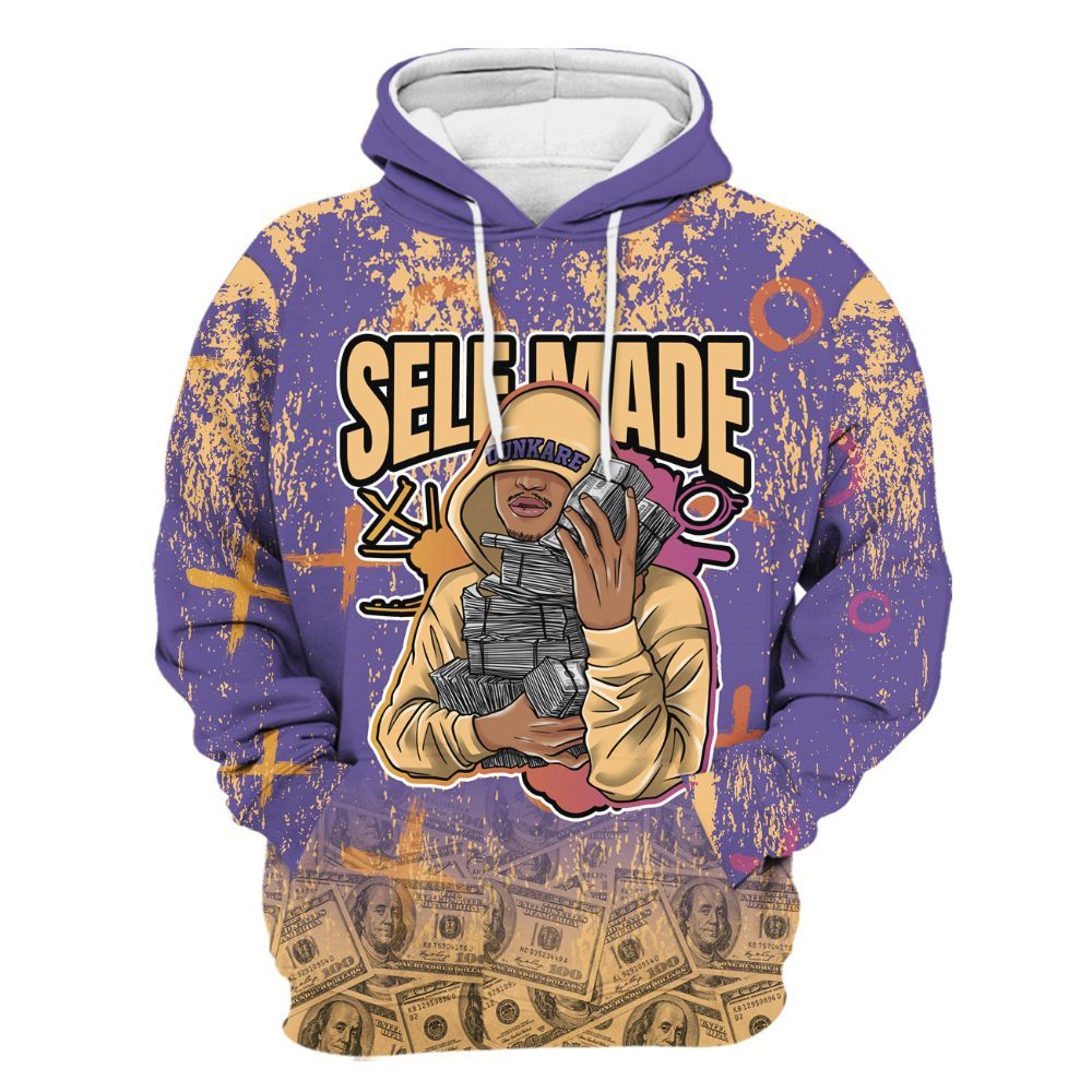 Hoodie To Match Book Sunset 1s - Selfmade Unique Grunge All Over Print