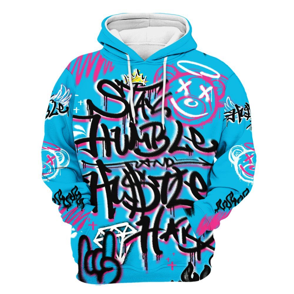 Hoodie To Match Tokyo Nights Stewie 3s - Humble Drip Streetwear Graffity All Over Print