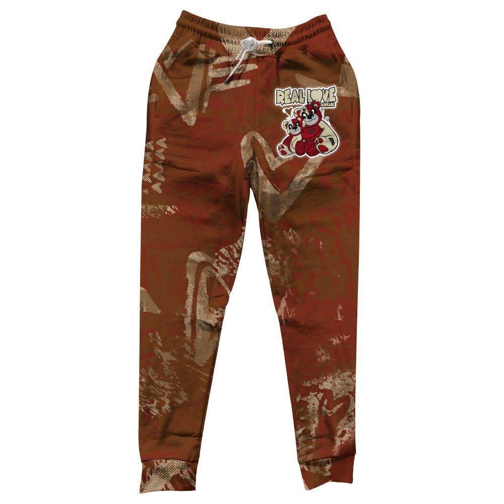 Sweatpant To Match Archaeo Brown 5s - Sincere Fondness Bear All Over Print