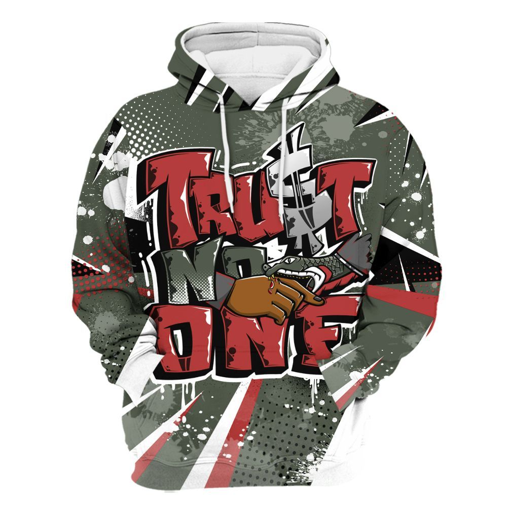 Hoodie To Match Air Force 1 Low Year Of The Snake Shirt, Poly Trust No One Dripping All Over Print