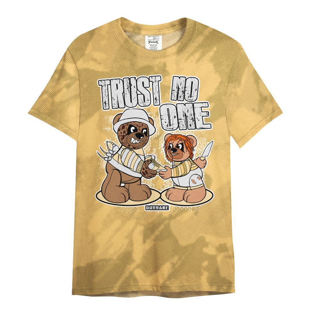 Shirt To Match Craft Paris 6s - Trust No One Bear Abstract Halftone All Over Print