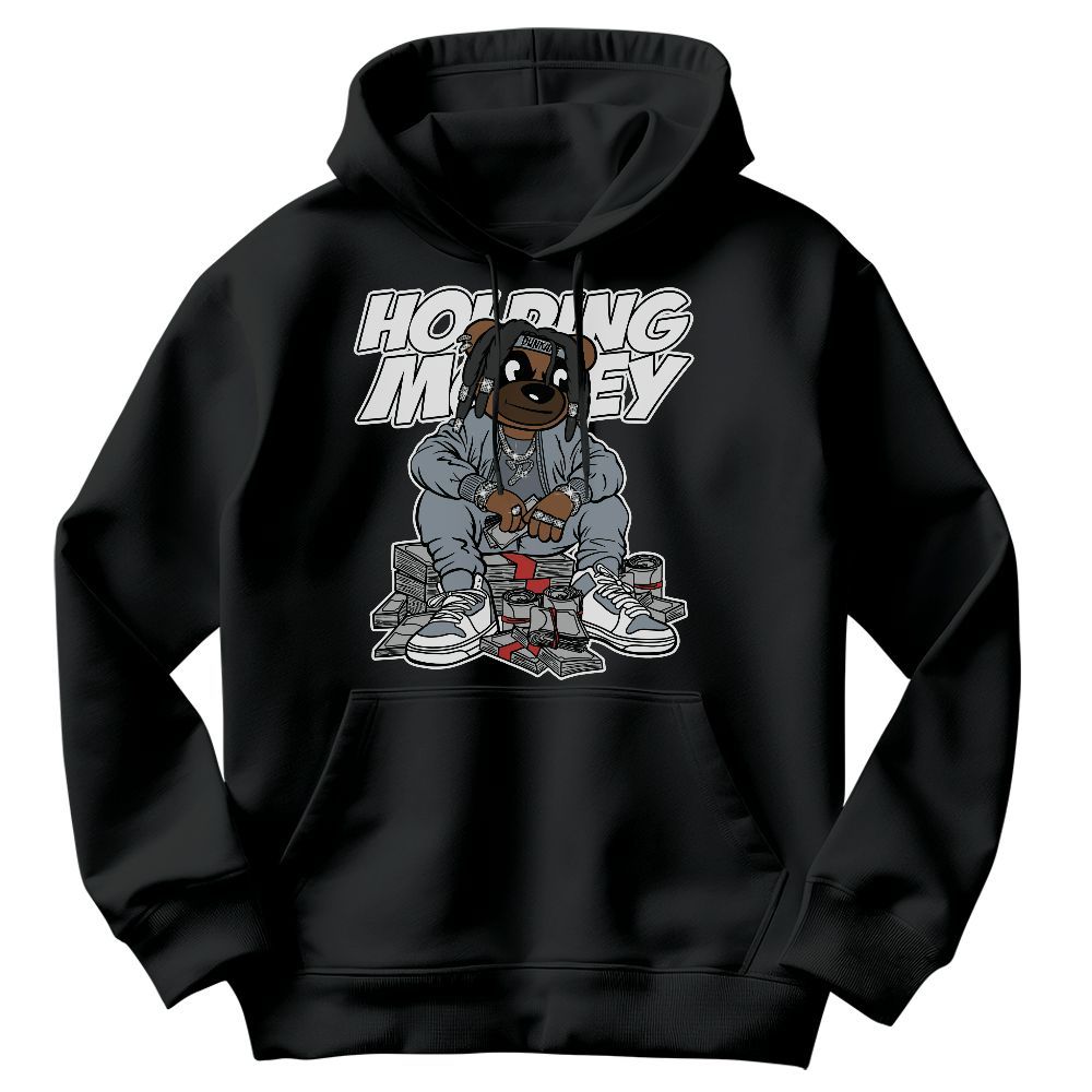 Sweatshirt To Match Wolf Grey 13s - Possessing Moneys Bear Graphic