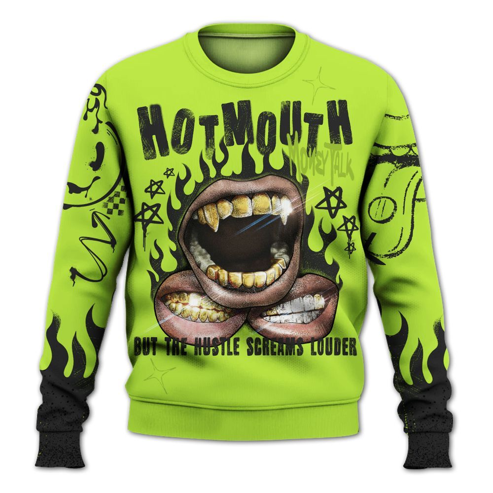 Sweatshirt To Match Air Force 1 Low Dance Volt - Mouth Burning Street Style All Over Print