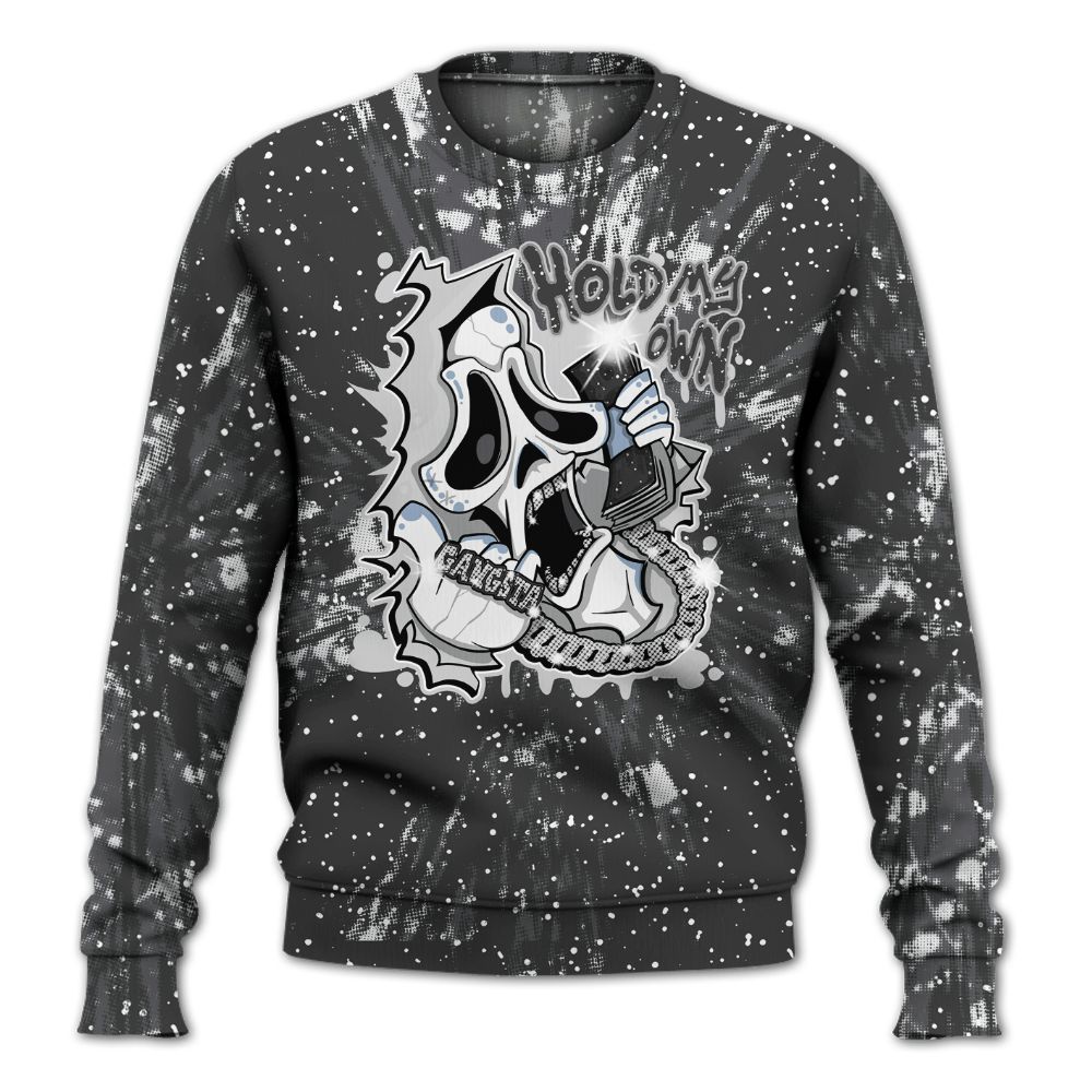 Sweatshirt To Match Reverse Oreo 6s - Hold My Own Graphic Halloween All Over Print