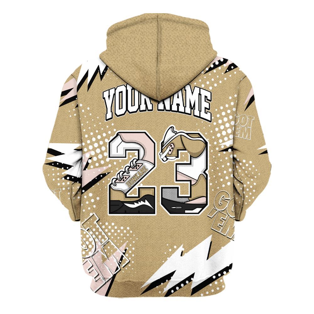 Hoodie To Match Low Linen 2025 1s Shirt, 23 Custom Name 5s All Over Print