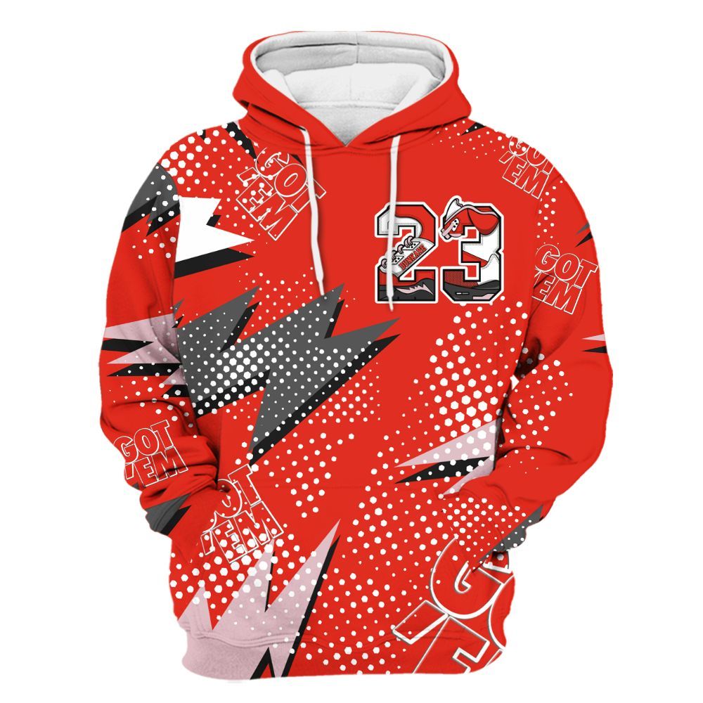 Hoodie To Match Air Force 1 Low GS Valentine's Day - Custom Name Number 23 5s All Over Print