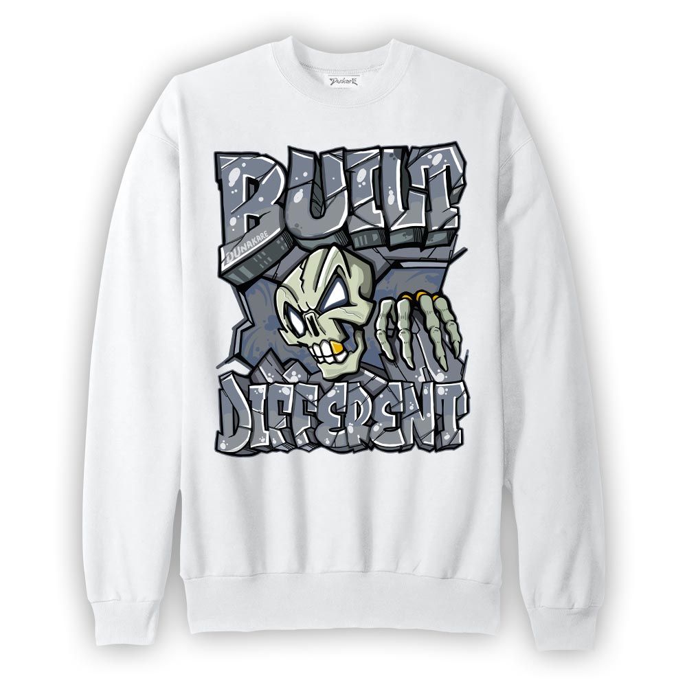 Sweatshirt To match Low Diffused Blue 11s Sweatshirt - Built Different Graphic Graphic