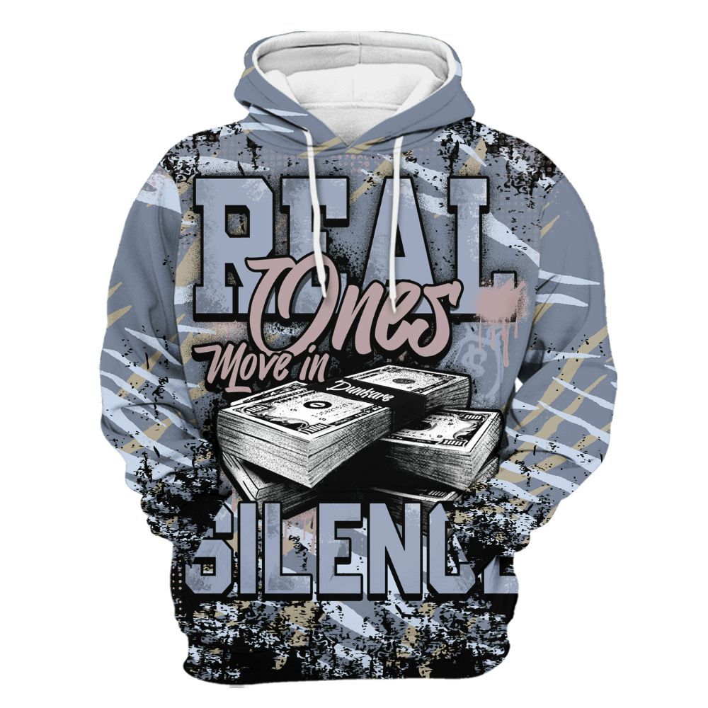 Hoodie To Match Ja 2 Induction - Move In Silence Money Street Retro All Over Print