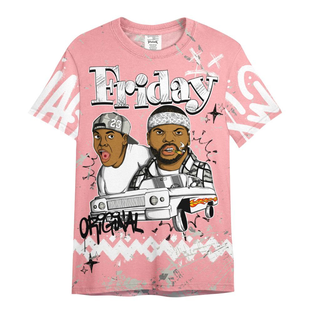 Shirt To Match Retro Wings 3s - Friday Sneaker Crayon All Over Print