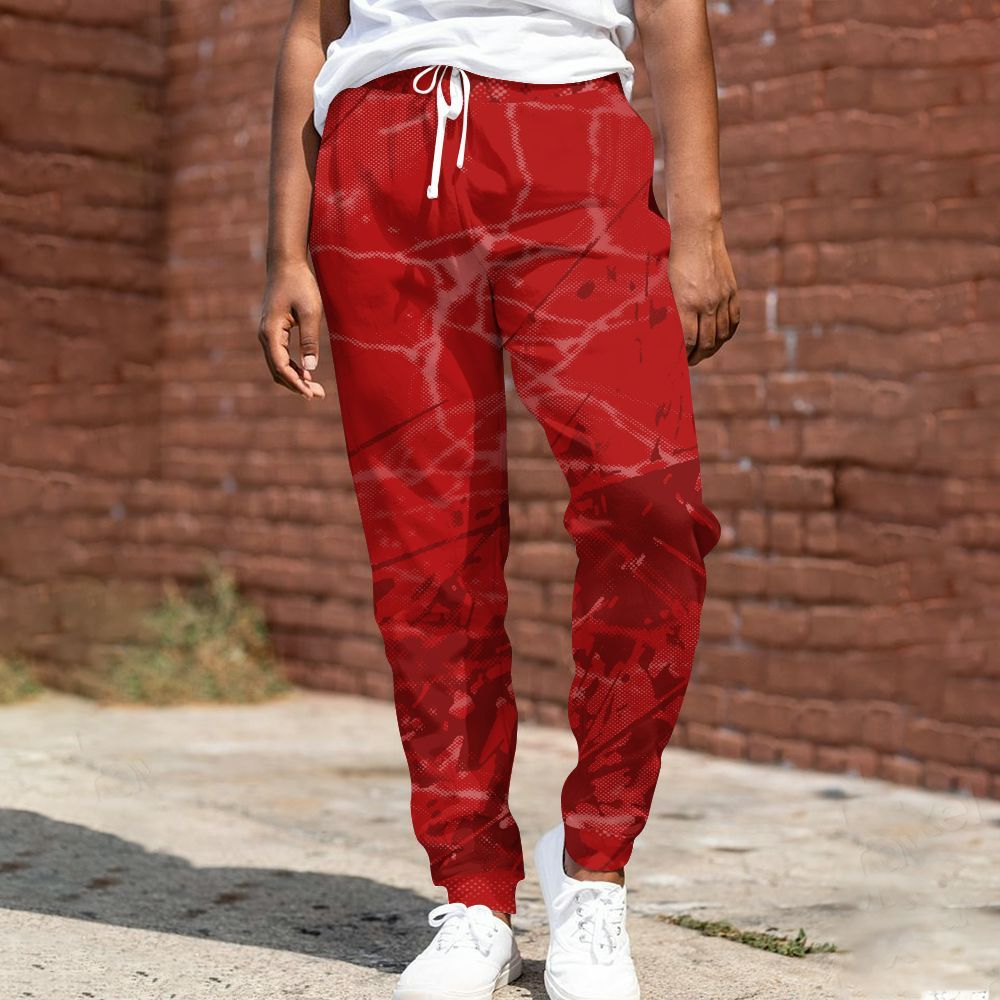 Sweatpant To Match Red Taxi 12s - Profound All Over Print