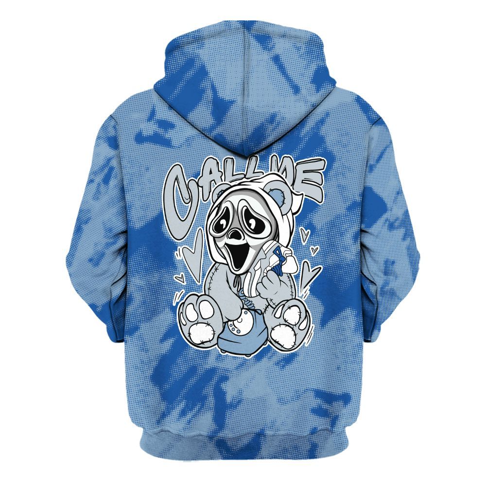 Hoodie To Match Low Space Jam 11s - Call Me Bear Abstract Halftone All Over Print