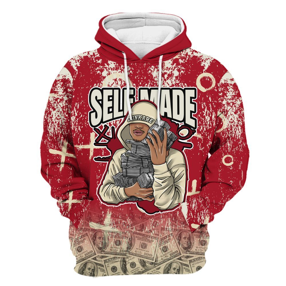 Hoodie To Match 2025 High OG Cinnabar 1s - Selfmade Unique Drip All Over Print