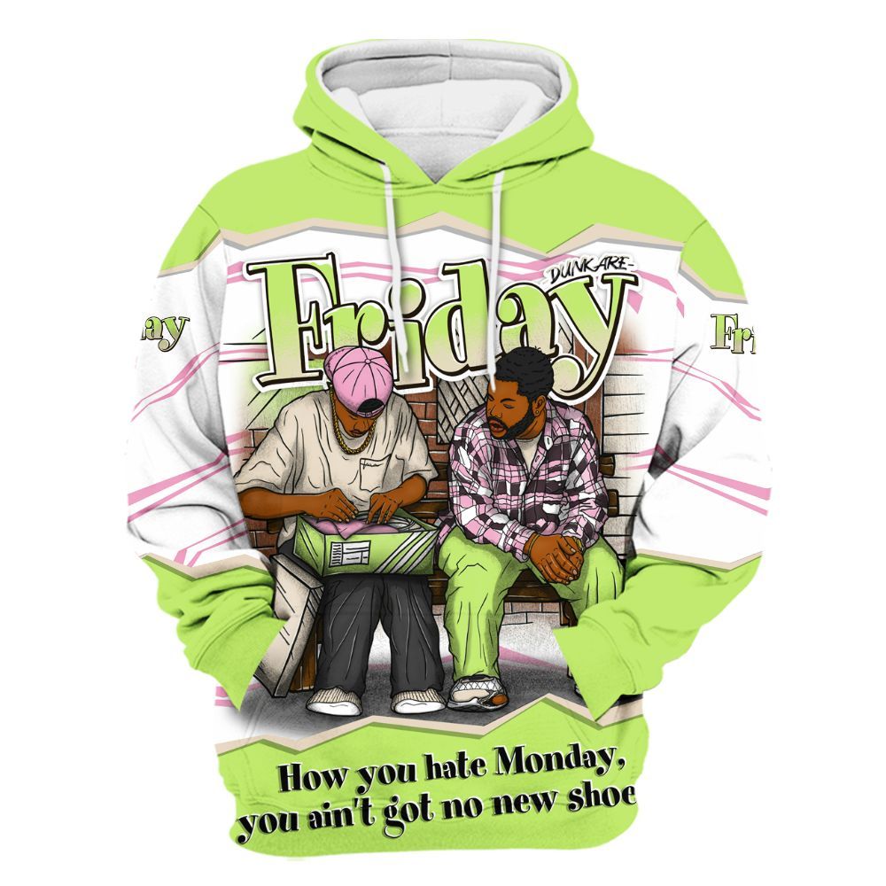 Hoodie To Match Jack Black Night Silver - Friday Movie 90s TV All Over Print