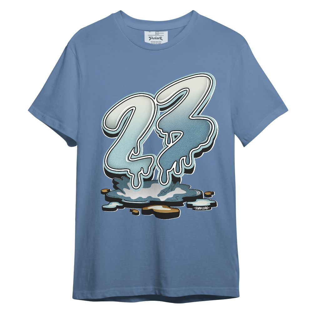 Shirt To Match Denim Worn Blue 2025 4s - 23 Drip Sludges Graphic