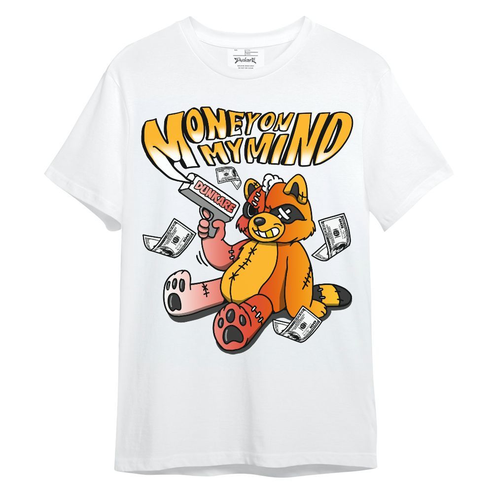 Shirt To Match Dunk High Candy Corn - Money On My Mind Raccoon Unisex Shirt
