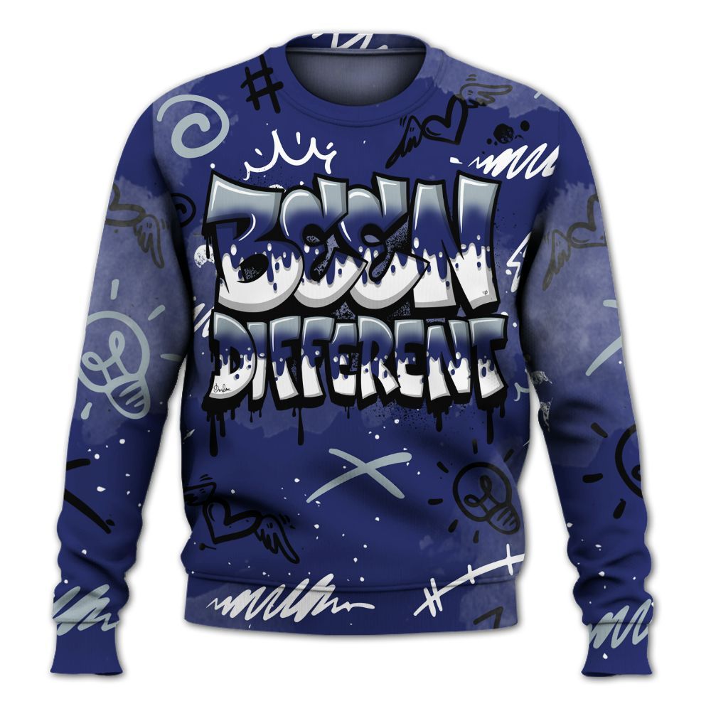 Sweatshirt To Match Midnight Navy 11s - Drip Been Di2ferent All Over Print