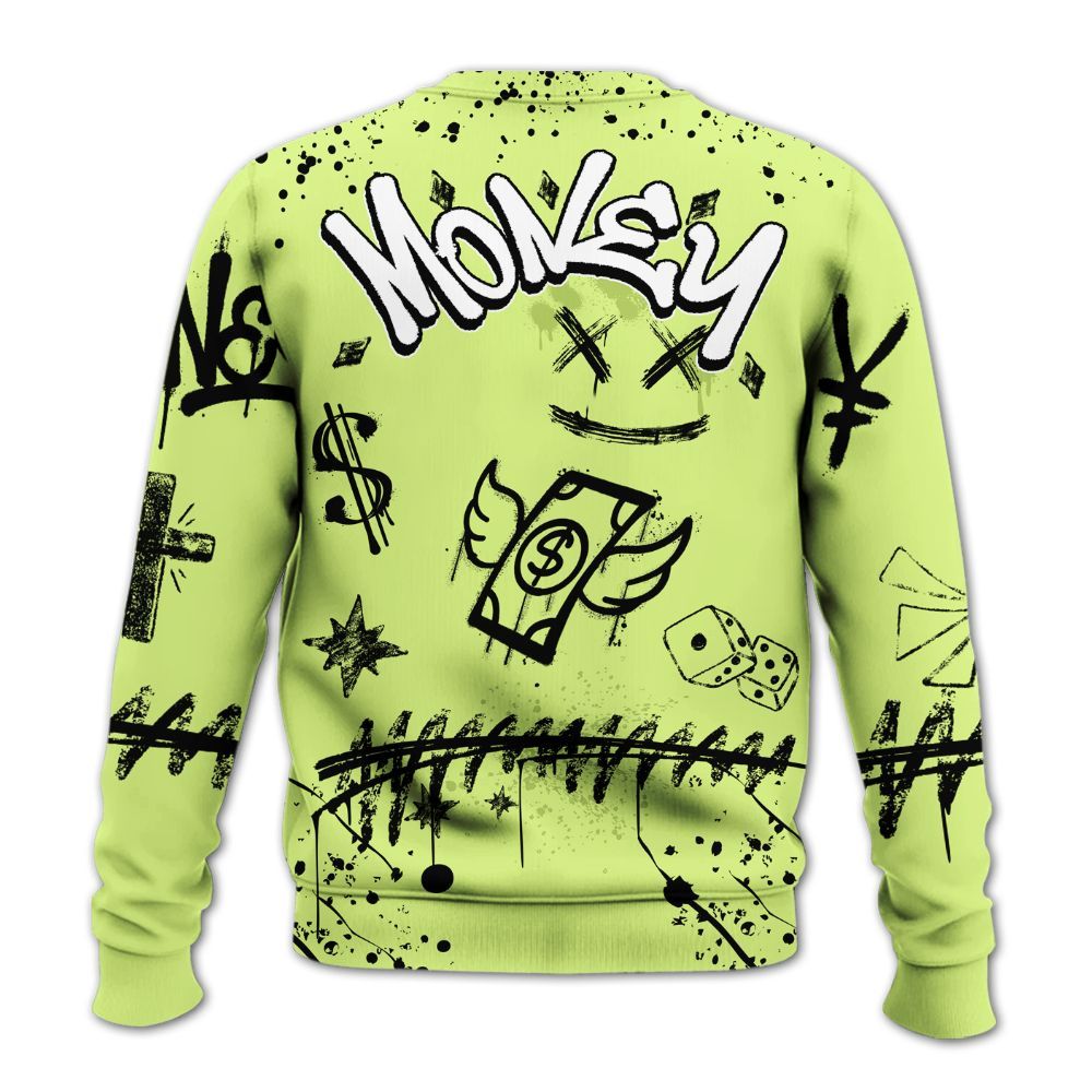 Sweatshirt To Match Air Max SNDR Volt - Everybody Paid In Full Crayon All Over Print