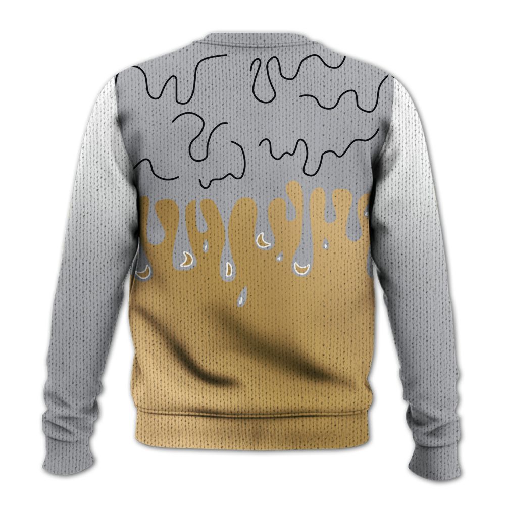 Sweater To Match Retro High OG Cool Grey 1s - Loser Lover Dripping Graphic