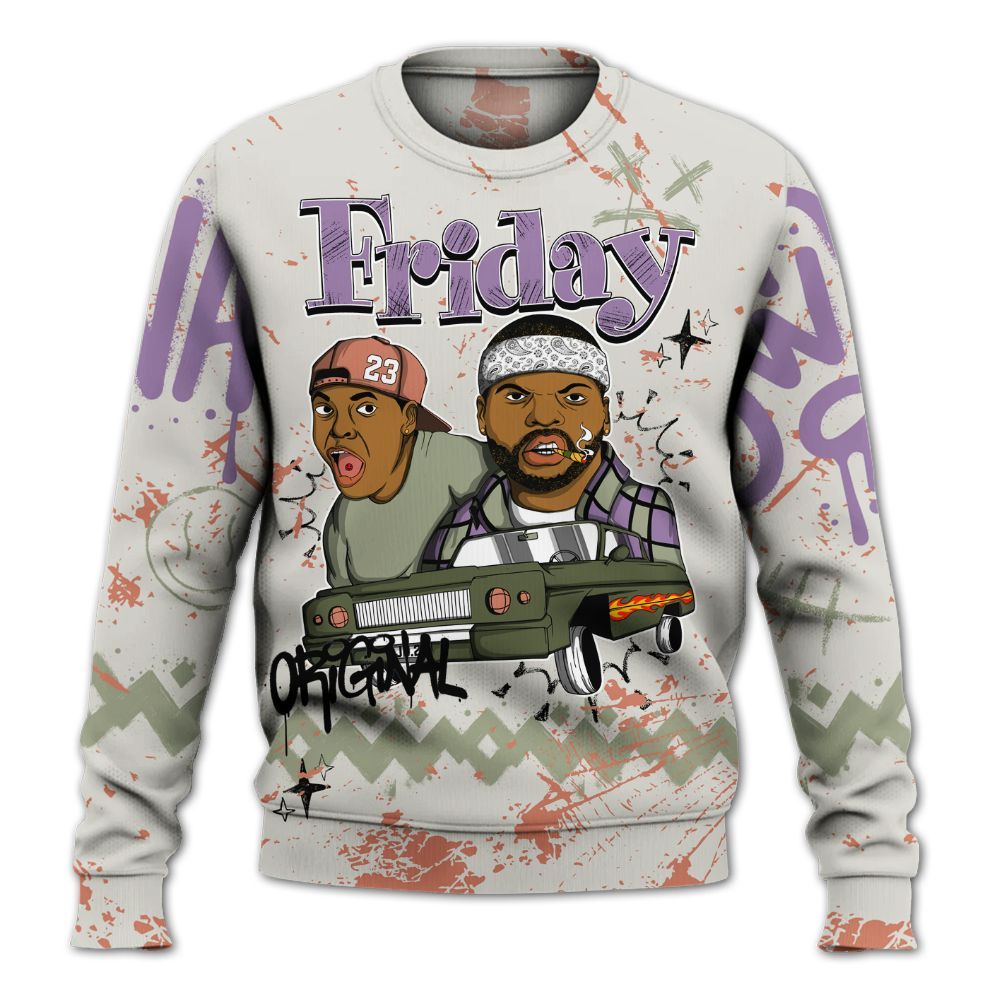 Sweatshirt To Match Dunk Low Floral Swoosh 2025 - Friday Sneaker Crayon All Over Print